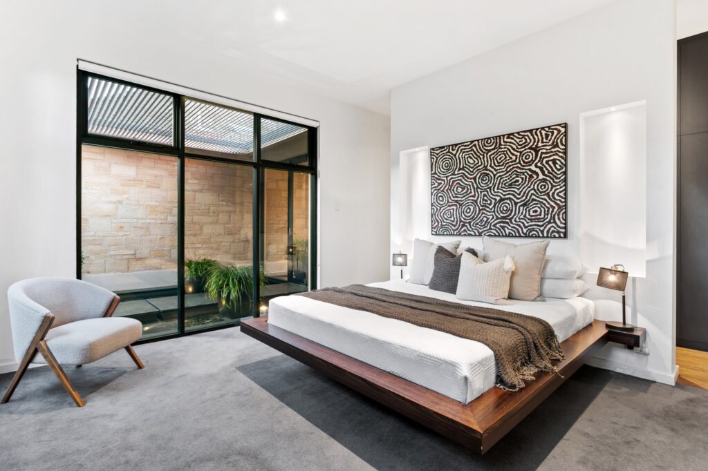 luxury feature home Hyde Park bedroom